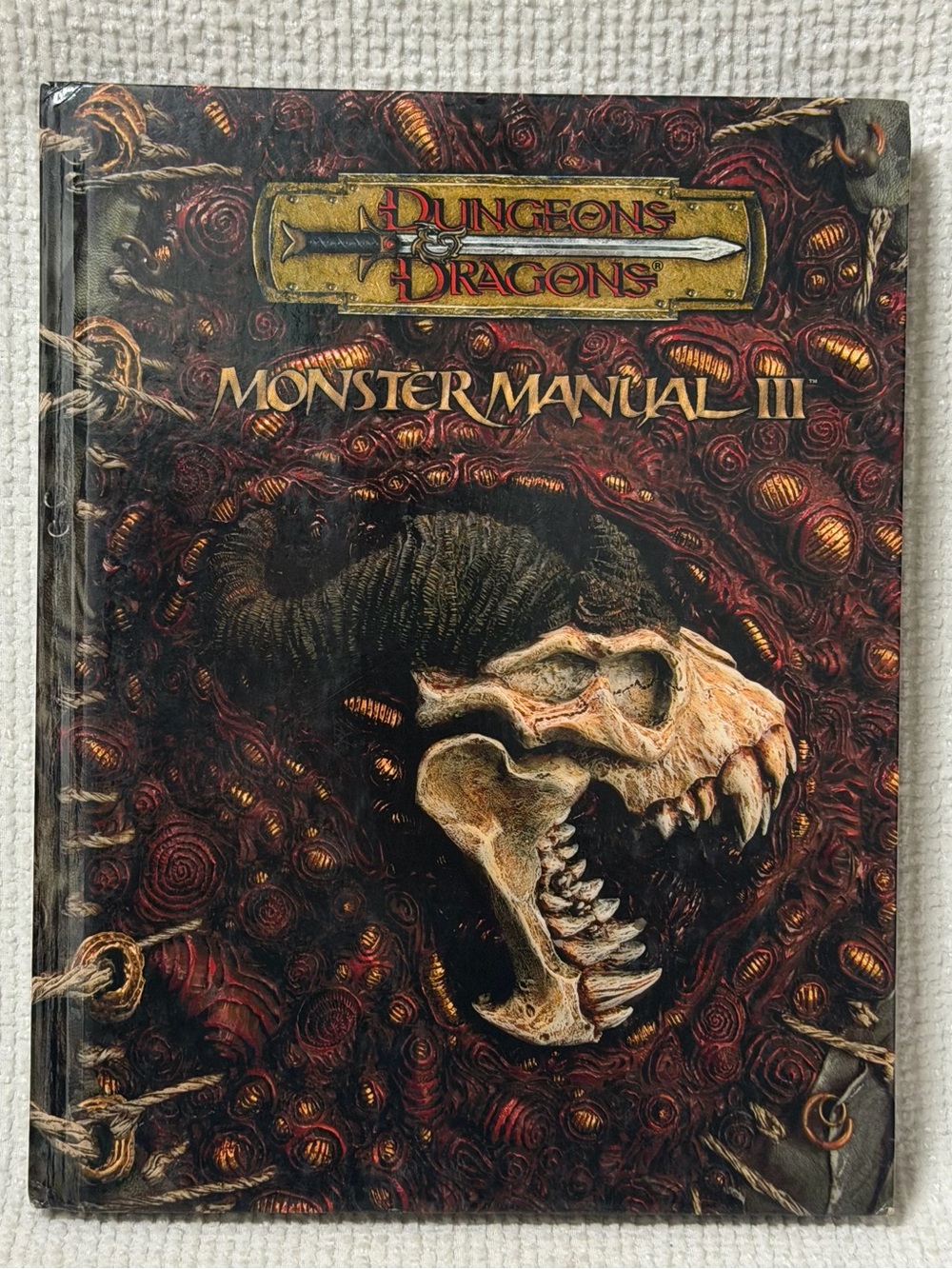 Monster Manual III Dungeons & Dragons D20 Wizards Of The Coast H/C Book